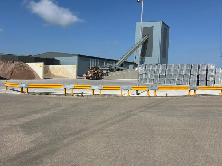 Armco Barrier Installation & White Lining